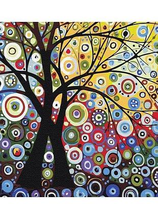 Набор картина по номерам "дерево счастья" 40х50см bs6962, yargo