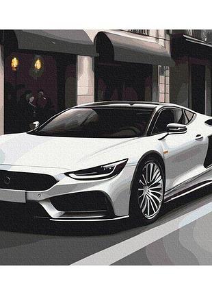 Набор картина по номерам "авто в мегаполисе" 40х50см bs53756, yargo