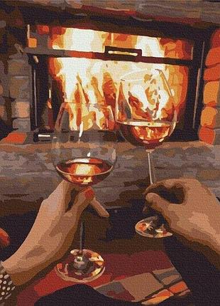 Набор картина по номерам "вечер для двоих" 40х50см bs51816, yargo