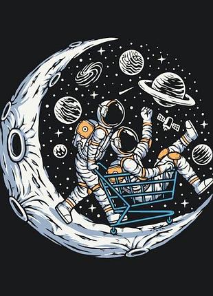 Набор картина по номерам "лунные герои" 48х60см bs52463l, yargo