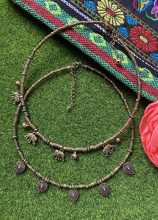 Поєднання індійсько-українського стилю в металевих прикрасах