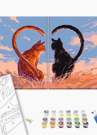 Набор картина по номерам "моя половинка" 30х40см rbs10323q, yargo