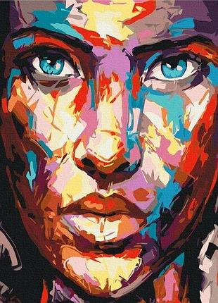 Набор картина по номерам "портрет в красках" 40х50см bs32218, yargo