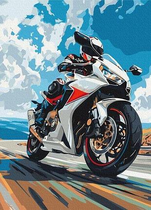 Набор картина по номерам "дорога к облакам" 40х50см bs54133, yargo