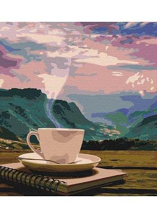 Набор картина по номерам "утро с видом на горы" 40х50см bs24686, yargo