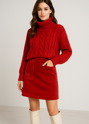 Теплые, яркие юбки