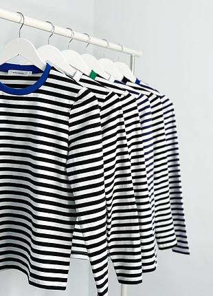 Бретонка лонгслів полоска