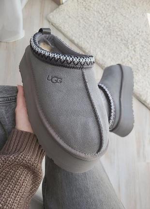 Уггі ugg tasman platform grey угги