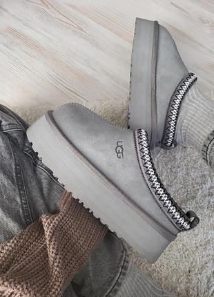 Уггі ugg tasman platform grey угги