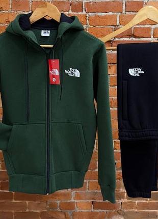 Костюм the north face зима: зип худи-брюки 2 пары носков в подарок!