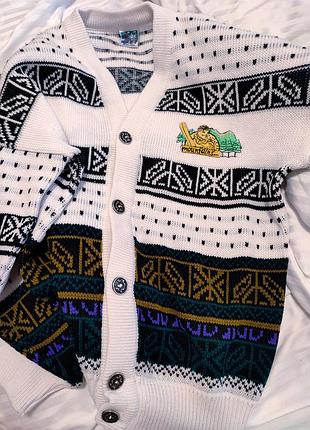 Светр ретро монтана