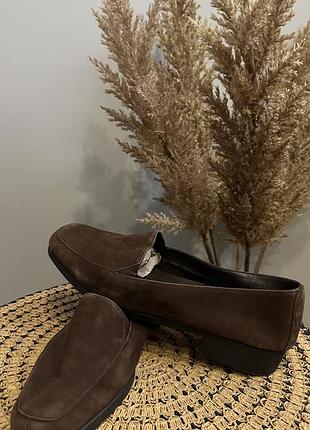 Замшеві туфлі 26,5 устілка