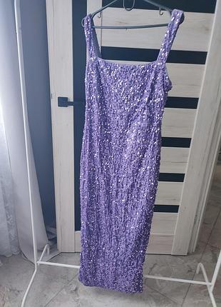 Сукня плаття бархатне велюрове в паетки