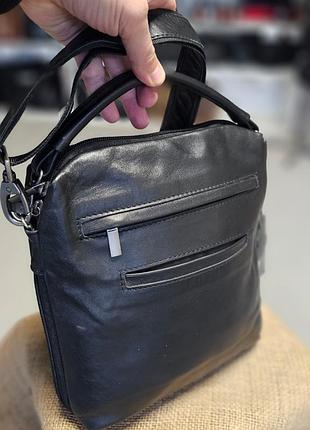 Кожаная мужская сумка