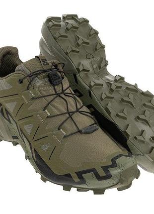 Кроссовки salomon speedcross 6 forces – ranger green