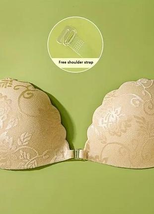 Жіночий невидимий бюстгалтер на клейкій силіконовій основі, безшовний