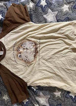 Футболка  з принтом