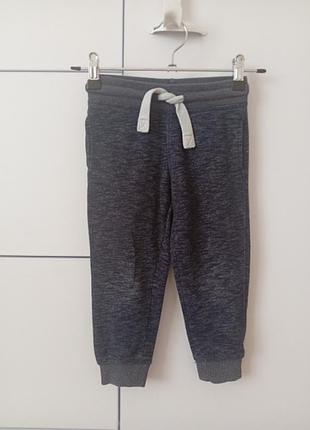 Теплые спортивные штаны на 2 года 92 см