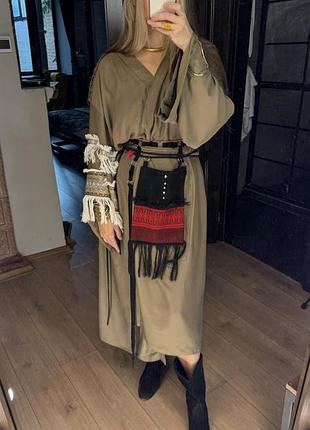 Етно - кишеня середня - 20*28 см