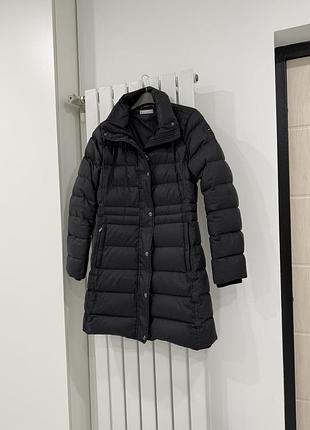 Зимнее пальто пуховик tommy hilfiger куртка женская