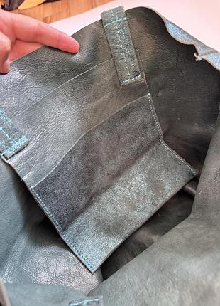 Шкіряний шопер 4