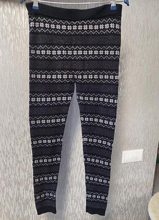 Лосины вязанные, размер м