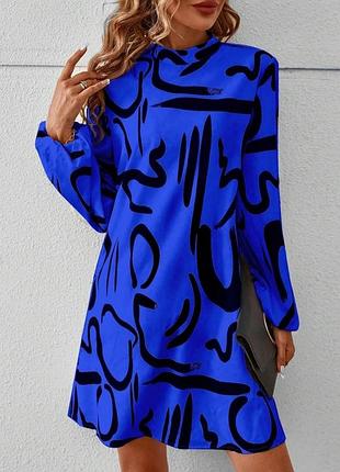 Платье электрик под бритье. 6