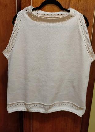 Безрукавка жилетка женская стильная тренд