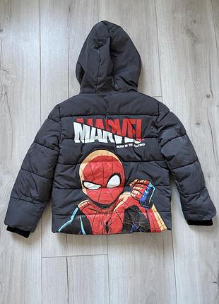 Куртка зимова на хлопчика primark спайдермен marvel