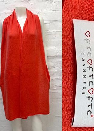 Frc яркий трикотажный шарф из кашемира