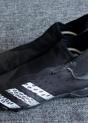 Сороконожки adidas predator freak.3 laceless tf оригинал