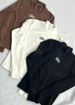 Теплый лонгслив на девочку лонг