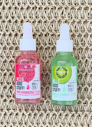 Набір сироваток для обличчя ,,очищення та мінімізація пор'' essence, оригінал
