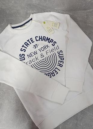 Свитшот на подростка 164 см белый от ovs