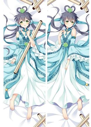 Аниме дакимакура вокалоид луо тяньи анимационный проект «vocaloid china» / вокалоид клуб (подушка обнимашка)