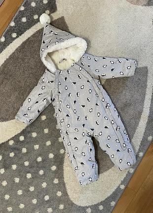 Зимовий комбінезон н&м