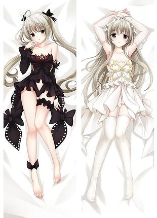 Аниме дакимакура сора касугано одиночество на двоих (подушка обнимашка) 120*40 см