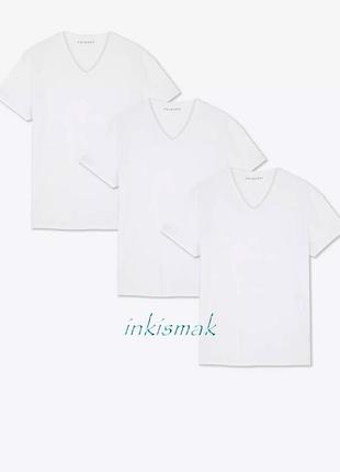 Базовая футболка v горловина primark