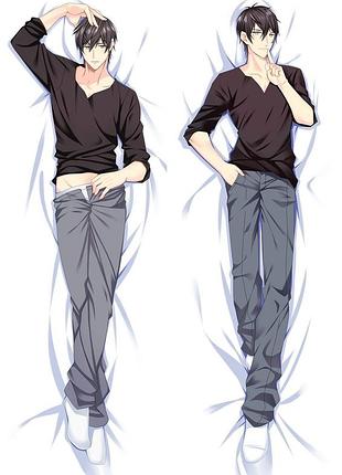 Аниме дакимакура рику куросэ до десяти (подушка обнимашка) 120*40 см