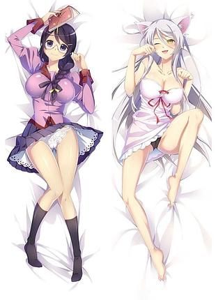 Аніме дакимакура tsubasa ханэкава історії: цикл (подушка обнімашка) 120*40 см