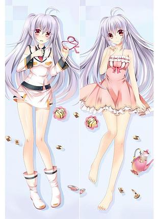 Аніме дакимакура айла пластикові спогади (подушка обнімашка) 120*40 см