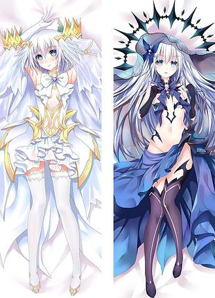 Аниме дакимакура оригами тобиичи рандеву с жизнью (подушка обнимашка) 120*40 см