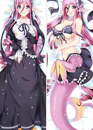 Аниме дакимакура меро повседневная жизнь с девушкой-монстром: (подушка обнимашка) 120*40 см