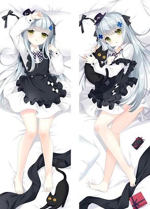 Аніме дакимакура нк416 дівчата на лінії фронту (подушка обнімашка) 120*40 см