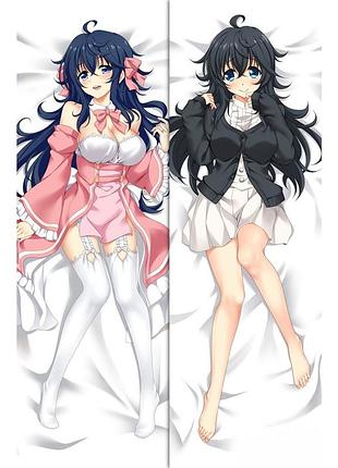 Аниме дакимакура ако тамаки а ты думал, что твоя жена в онлайн-игре на самом деле не девушка? (подушка