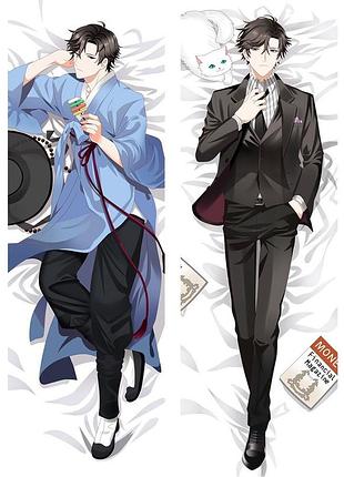 Аниме дакимакура джумин хан таинственный мессенджер (подушка обнимашка) 120*40 см