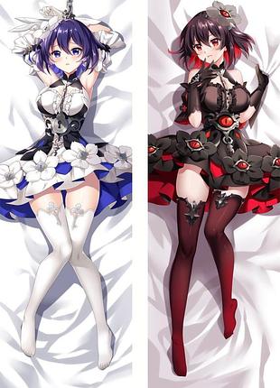 Аниме дакимакура зеле веллерай коллапс 3 (подушка обнимашка) 120*40 см