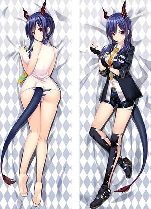 Аніме дакимакура чень аркнайтс (подушка обнімашка) 120*40 см