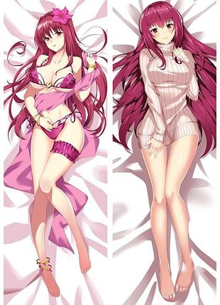 Аниме дакимакура скатах судьба (подушка обнимашка) 120*40 см