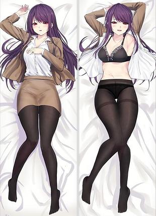 Аниме дакимакура мирей гундо виртуальный просмотр (подушка обнимашка) 120*40 см